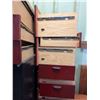 Image 6 : Filing cabinet(29" by 24" by 51"H) and misc drawers