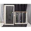 Image 1 : (2) Windows 40"x20" and 27"x27" (Some Damage)