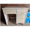 Image 1 : mall Wood Desk w/ Drawers 17.5"x32"x31"