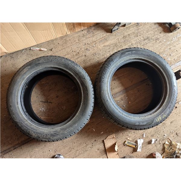 (2) KUMHO7 235/60R18 103 Tires