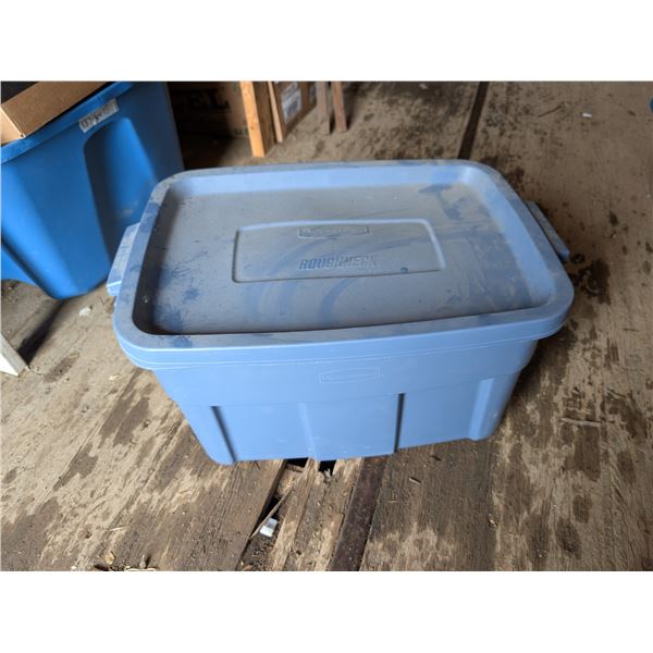 Storage Tub w/ Misc. Items as Shown