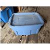 Image 1 : Storage Tub w/ Misc. Items as Shown