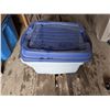 Image 1 : Storage Tub w/ Misc. Items as Shown