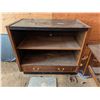 Image 2 : Wood 2 Tier Pull Drawer Shelf/Wood End Table