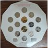 Image 5 : Vancouver 2010 Olympic Winter Games Coin Collection 25 Cent Coins and (2) Loonies
