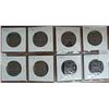 Image 2 : Set of 8 different Royal Mint Proof Medals from 1989 – 1998. All from RM Proof Sets.