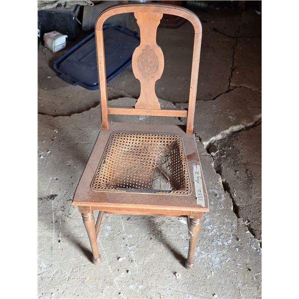 Damaged chair- 26"H