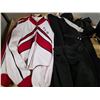 Image 2 : SLB Band uniforms- 2 shirts, 2 pants and 2 hats- sizes 52R and 38S shirts and 26-38, 24-30 pants