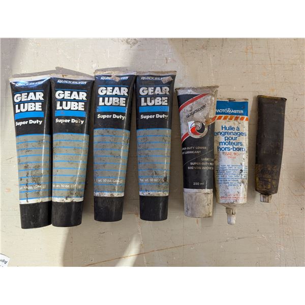 Box of Outboard Motor Gear Lubes