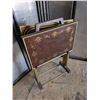 Image 2 : Vintage or Older Fold Out Dinner TV Tables w/ Stand