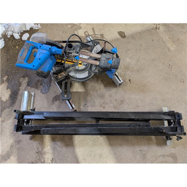 Master Craft 7 1/4" Sliding Compound Mitre Saw (Works)