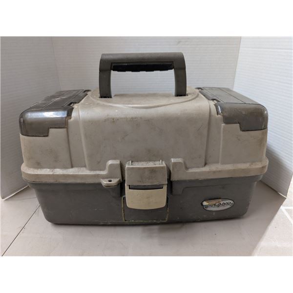 Tool Box 18"x10"x8" w/ Misc. Tool Items as Shown