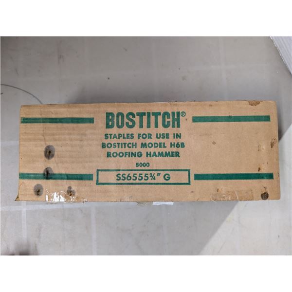 Box of Sealed BOTSTICH Staples for H6B Roofing Hammer (SS6555 3/4" G)