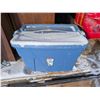 Image 1 : RubberMaid Storage Tub W/ Misc. Items