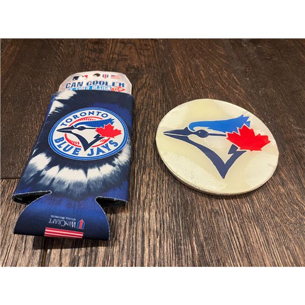 Blue Jays Coaster and Can Cooler