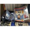 Image 5 : Box of Misc. Items as Shown (Household, Décor, Hockey Cards, etc.)
