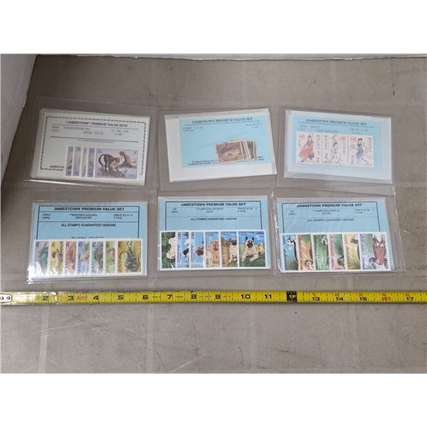 Jamestown stamp collections