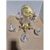 Image 2 : Vintage chandelier- 17"H