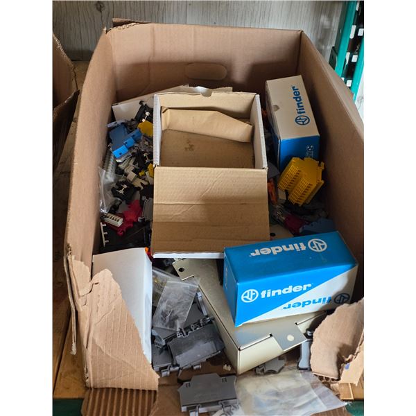 Box of misc electrical componants