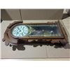 Image 5 : Vintage Wood Wall Clock - working, complete