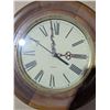 Image 3 : Vintage Round Wood Quart Brand Wall Clock