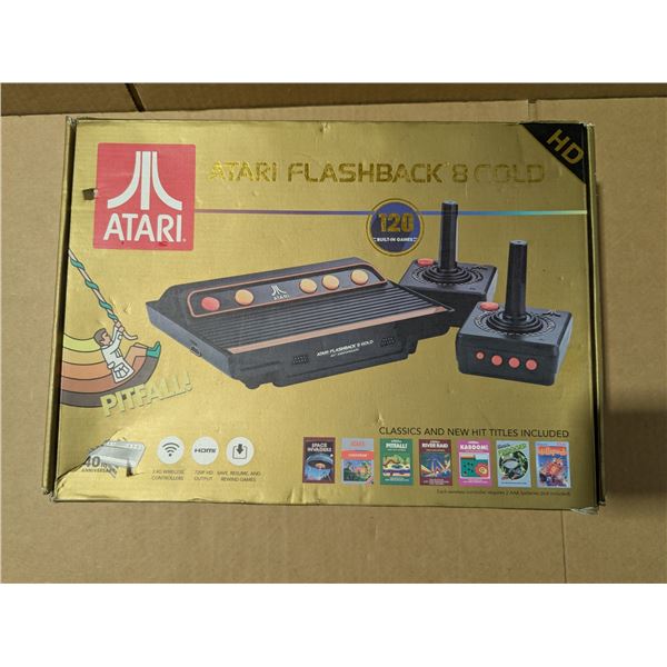 2017 Atari Flashback 8 Gold 40th Anniversary w/ Original Box (Works)