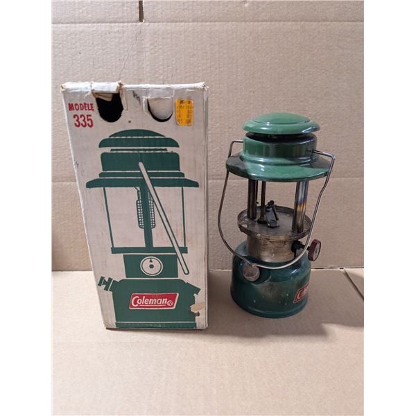 Vintage Coleman 335 Sport Lite Lantern w/ Original Box