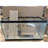 Image 1 : 30"x12"x16" Aquarium w/ cribbage board and pump