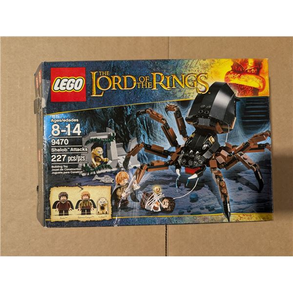 Lego Lord Of The Rings 9470 "Shelob Attacks" w/ Original box