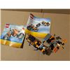 Image 1 : Lego Creator Lego Motorcycle 3 Set Style w/ Storage Tub