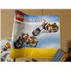Image 4 : Lego Creator Lego Motorcycle 3 Set Style w/ Storage Tub