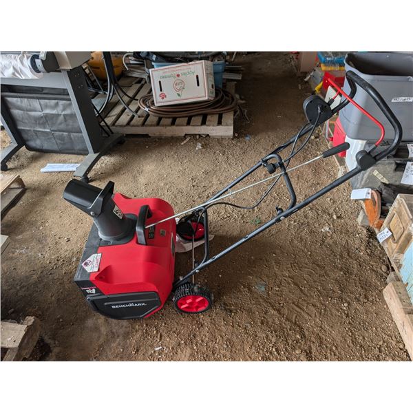 Bench Mark 22" Snow Thrower (Works)