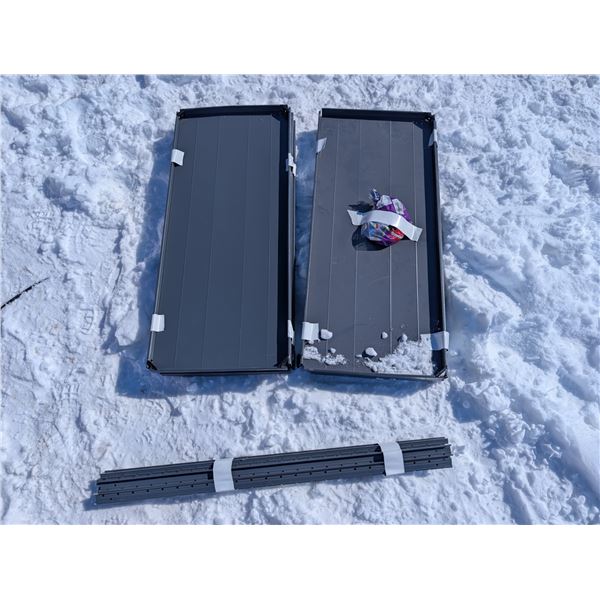 (6) Tier Metal Storage Shelf (Disassembled) 16"x36" Height Unknown