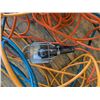 Image 2 : Lot of Extension Cords and Hanging Work Light