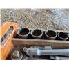 Image 4 : Wood Long Carry Box w/ Large Socket Set