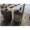 Image 4 : (2) Vintage Oil pails