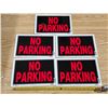 Image 1 : 5 no parking signs