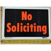 Image 2 : 6 no soliciting signs