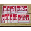 Image 1 : 12 for rent signs