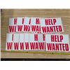 Image 1 : 11 help wanted signs