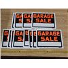 Image 1 : 12 garage sale signs