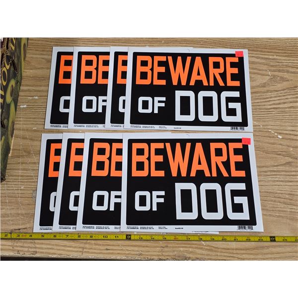 8 beware of dog signs