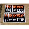 Image 1 : 8 beware of dog signs
