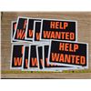 Image 1 : 11 help wanted signs