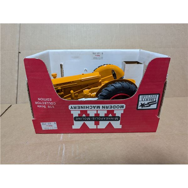 Die Cast Metal Modern Machinery Collector Edition Minneapolis-Moline 1/16