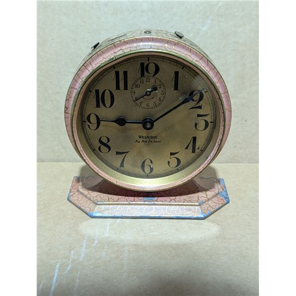 Vintage Westclox Big ben De Luxe Clock (Not Working)
