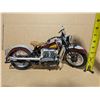 Image 5 : Case Construction Die Cast 1/50 Model and Plastic Indian Motorcycle Model