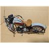Image 7 : Case Construction Die Cast 1/50 Model and Plastic Indian Motorcycle Model