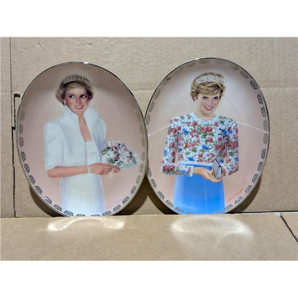A True Princess and "Our Royal Princess" Plates W/ Certificates