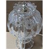 Image 3 : (2) Anna Huitte 24% Lead Crystal Lamps (Both Work)